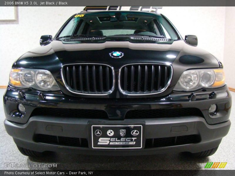 Jet Black / Black 2006 BMW X5 3.0i