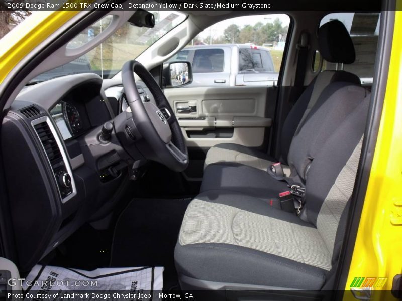 Detonator Yellow / Dark Slate/Medium Graystone 2009 Dodge Ram 1500 TRX Crew Cab