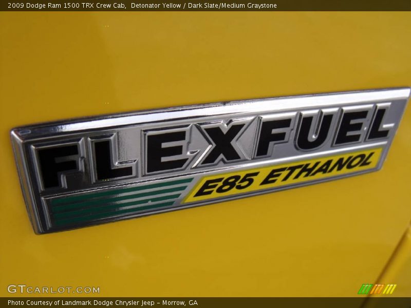 Detonator Yellow / Dark Slate/Medium Graystone 2009 Dodge Ram 1500 TRX Crew Cab