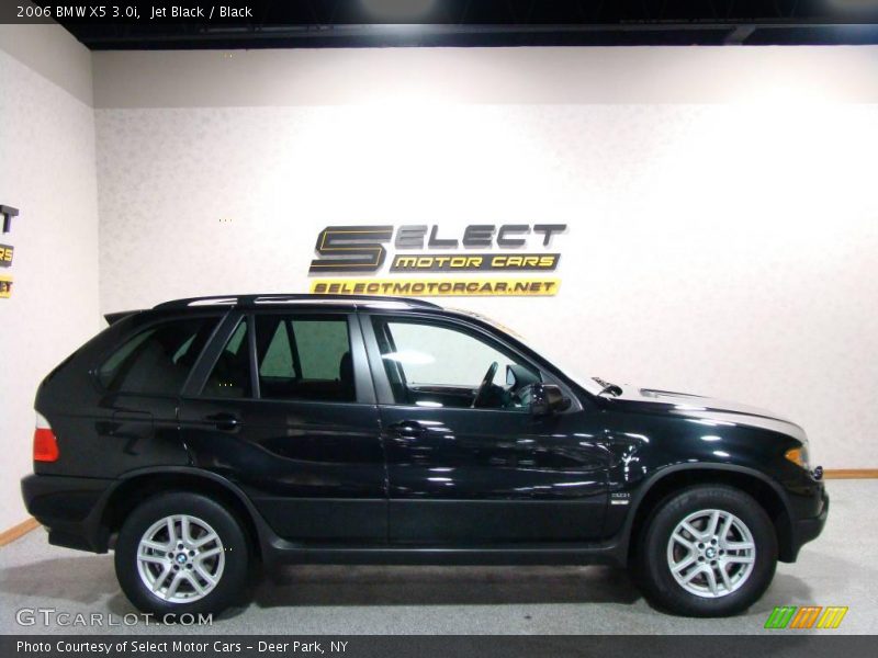 Jet Black / Black 2006 BMW X5 3.0i