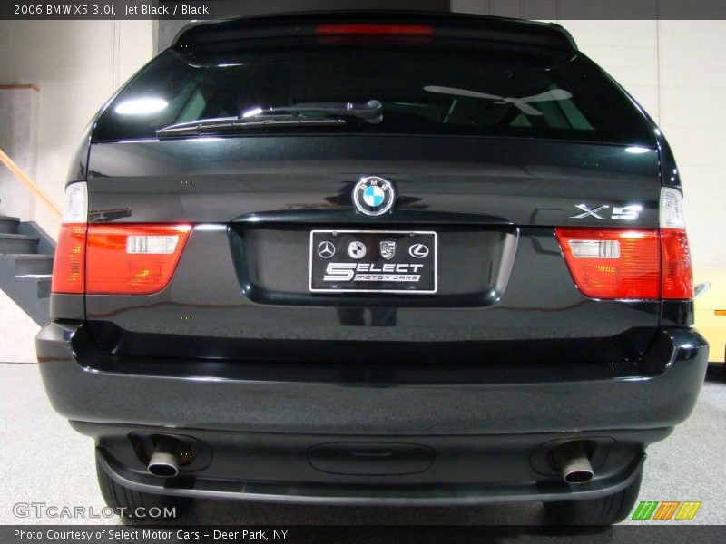 Jet Black / Black 2006 BMW X5 3.0i