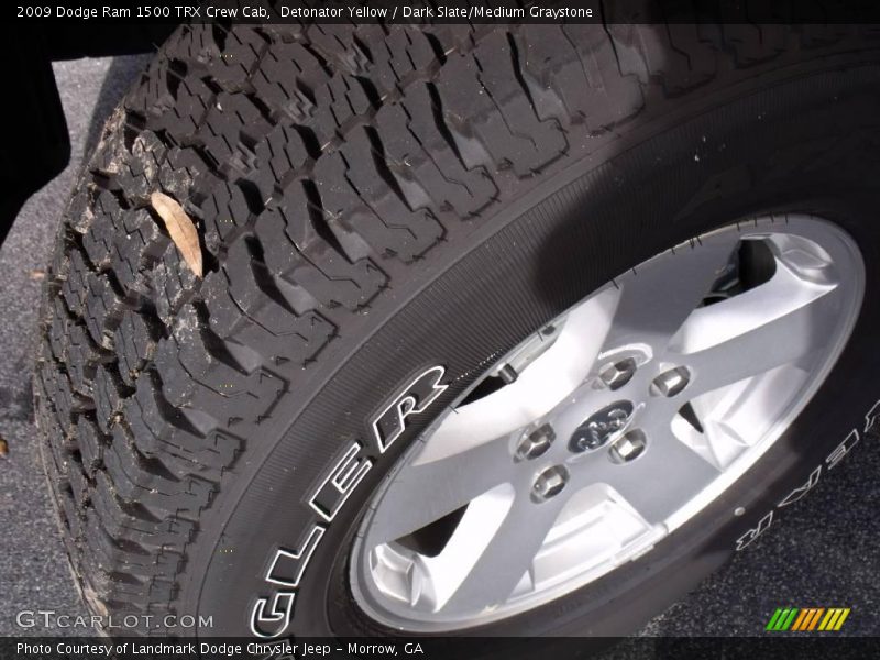 Detonator Yellow / Dark Slate/Medium Graystone 2009 Dodge Ram 1500 TRX Crew Cab