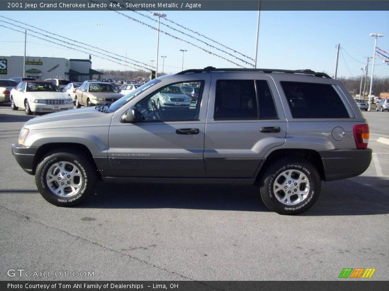 Silverstone Metallic / Agate 2001 Jeep Grand Cherokee Laredo 4x4
