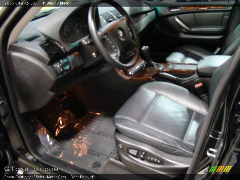 Jet Black / Black 2006 BMW X5 3.0i