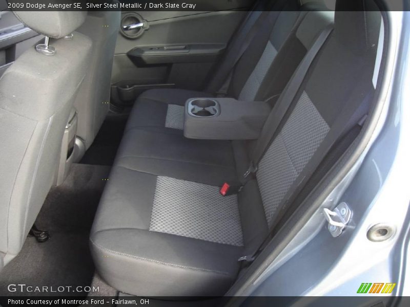 Silver Steel Metallic / Dark Slate Gray 2009 Dodge Avenger SE