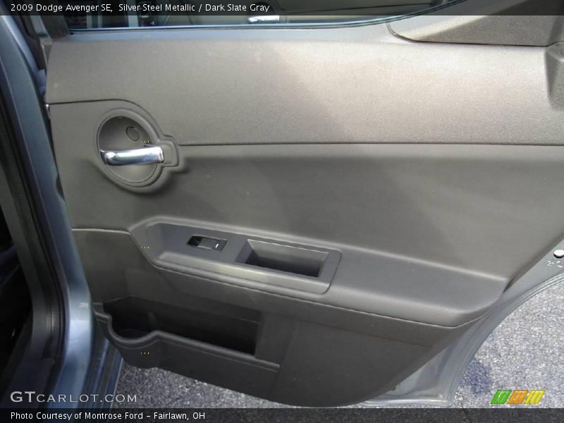 Silver Steel Metallic / Dark Slate Gray 2009 Dodge Avenger SE