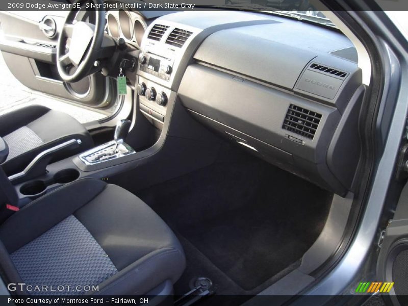 Silver Steel Metallic / Dark Slate Gray 2009 Dodge Avenger SE