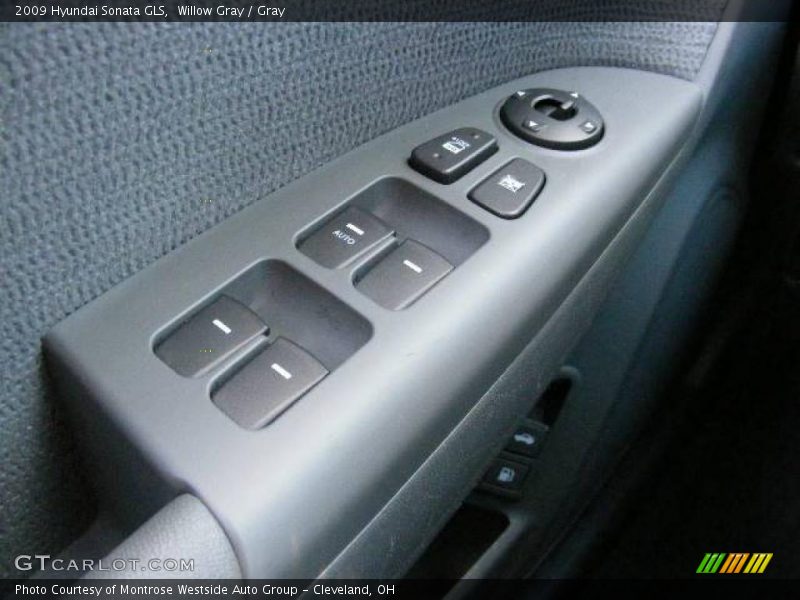 Willow Gray / Gray 2009 Hyundai Sonata GLS