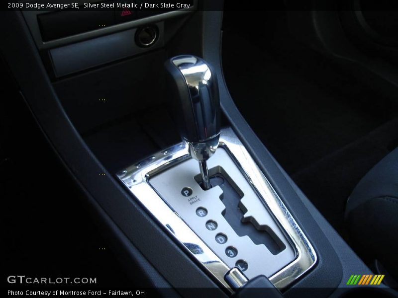 Silver Steel Metallic / Dark Slate Gray 2009 Dodge Avenger SE