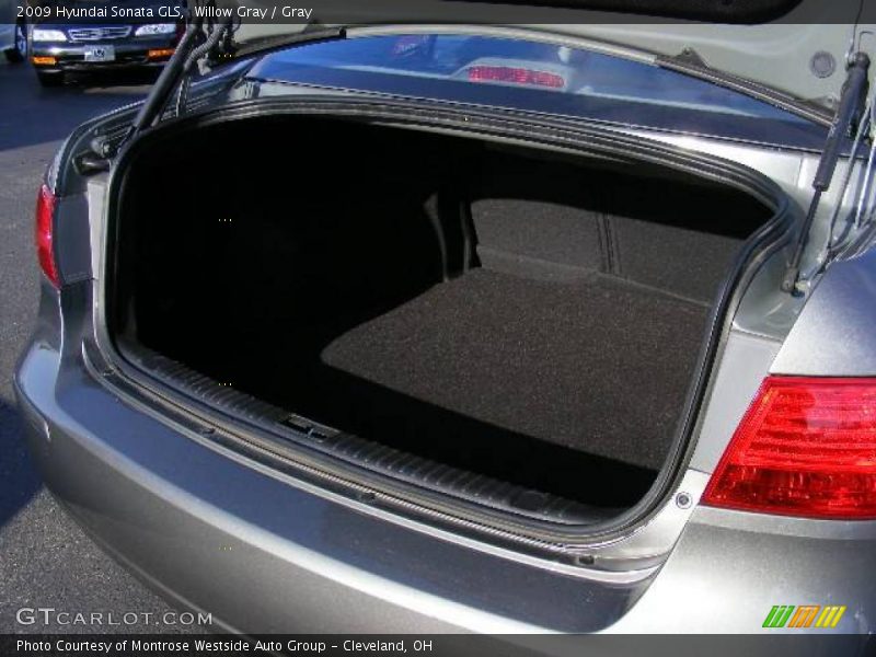 Willow Gray / Gray 2009 Hyundai Sonata GLS