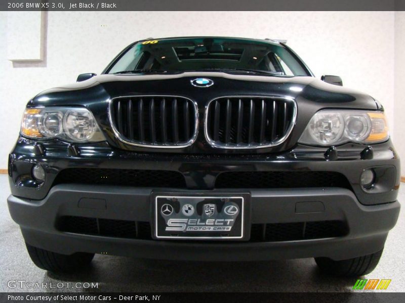 Jet Black / Black 2006 BMW X5 3.0i