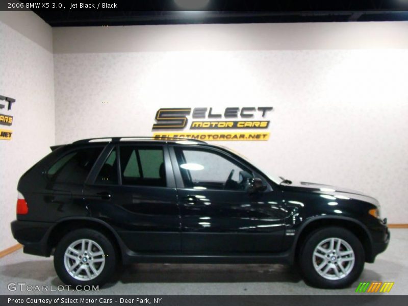 Jet Black / Black 2006 BMW X5 3.0i