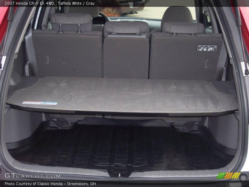 Taffeta White / Gray 2007 Honda CR-V EX 4WD