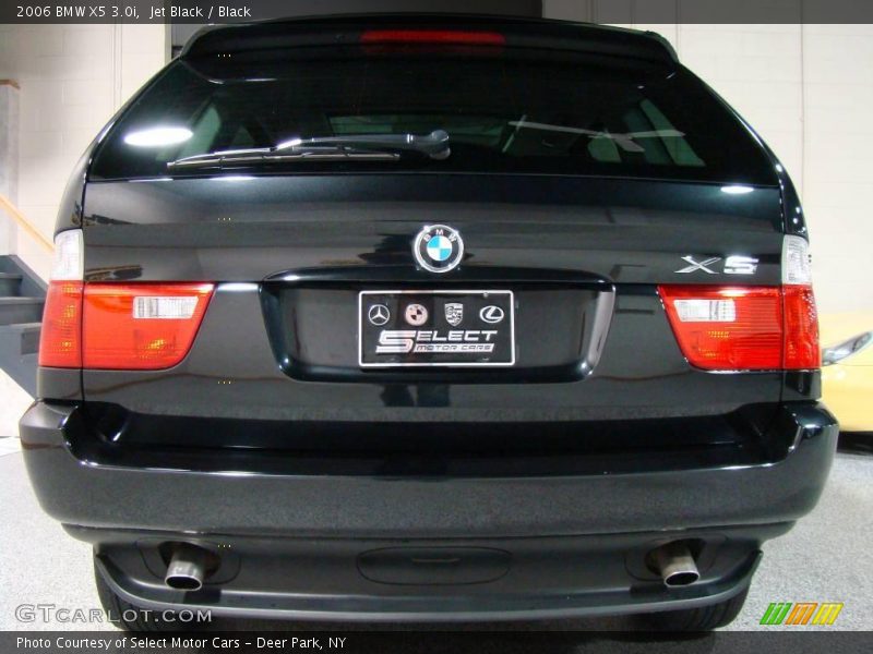 Jet Black / Black 2006 BMW X5 3.0i