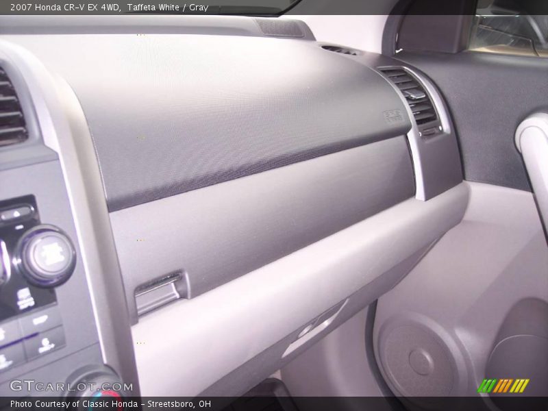 Taffeta White / Gray 2007 Honda CR-V EX 4WD