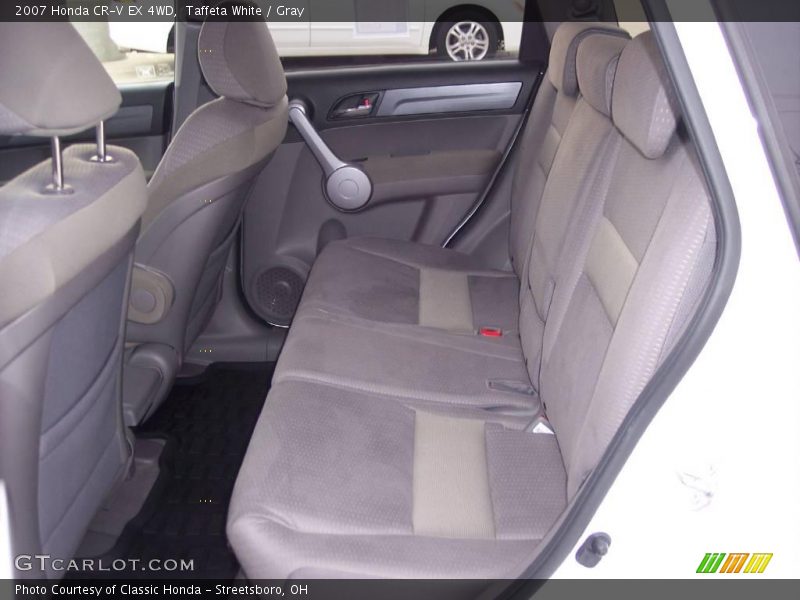 Taffeta White / Gray 2007 Honda CR-V EX 4WD