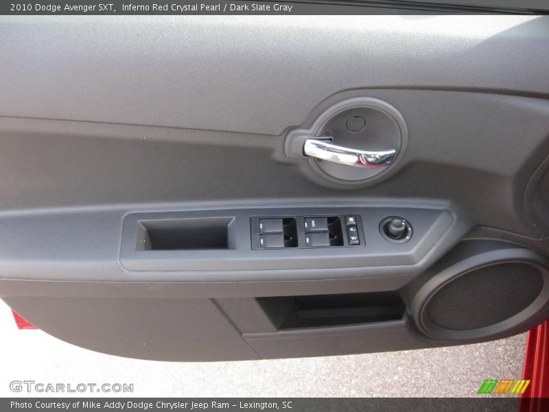 Inferno Red Crystal Pearl / Dark Slate Gray 2010 Dodge Avenger SXT
