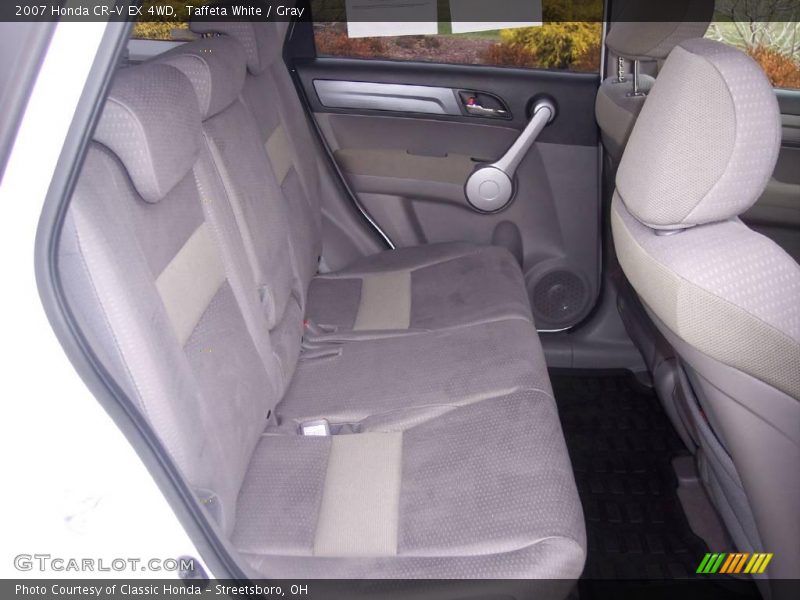 Taffeta White / Gray 2007 Honda CR-V EX 4WD
