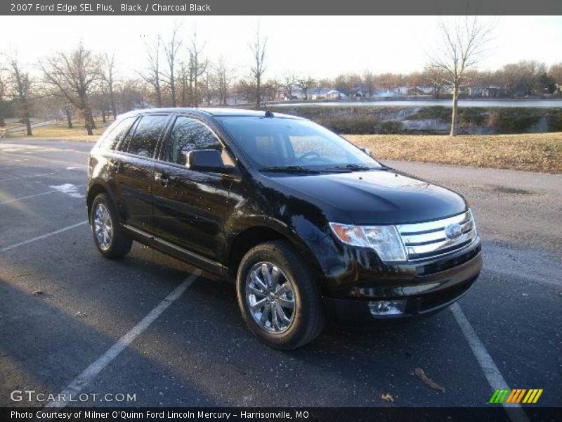 Black / Charcoal Black 2007 Ford Edge SEL Plus