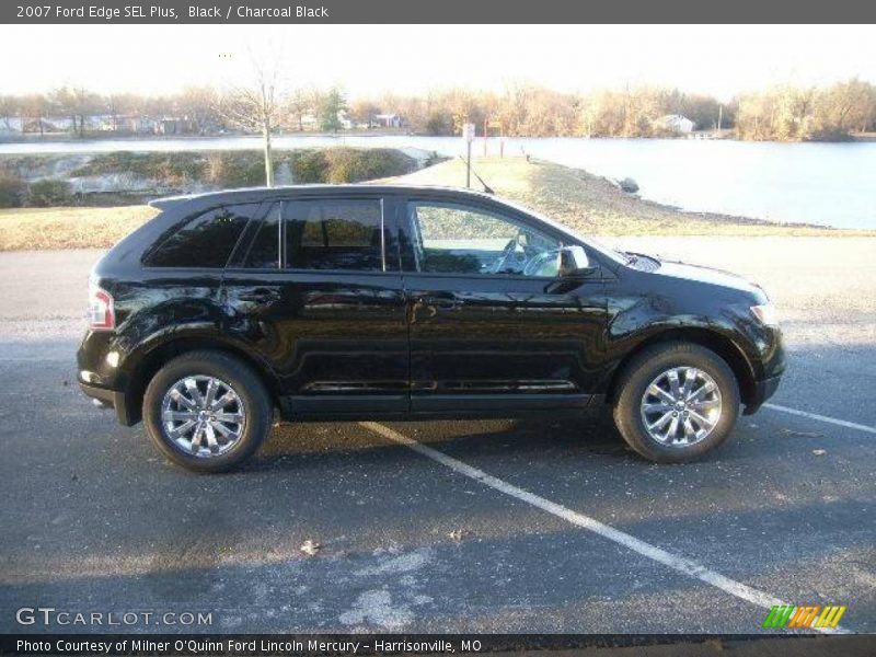 Black / Charcoal Black 2007 Ford Edge SEL Plus
