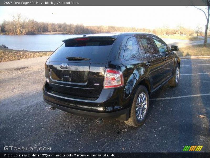 Black / Charcoal Black 2007 Ford Edge SEL Plus