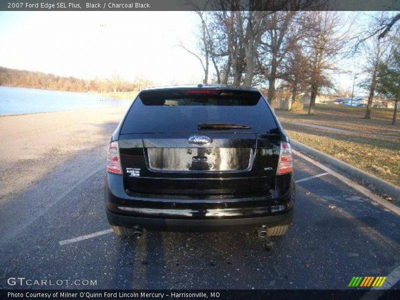 Black / Charcoal Black 2007 Ford Edge SEL Plus