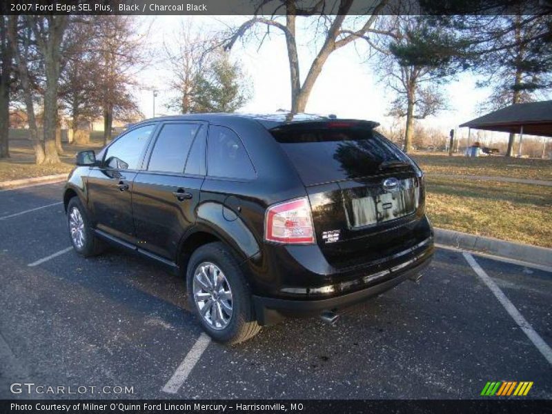 Black / Charcoal Black 2007 Ford Edge SEL Plus