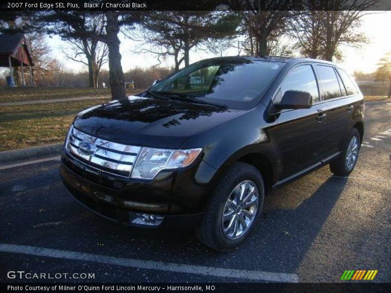 Black / Charcoal Black 2007 Ford Edge SEL Plus