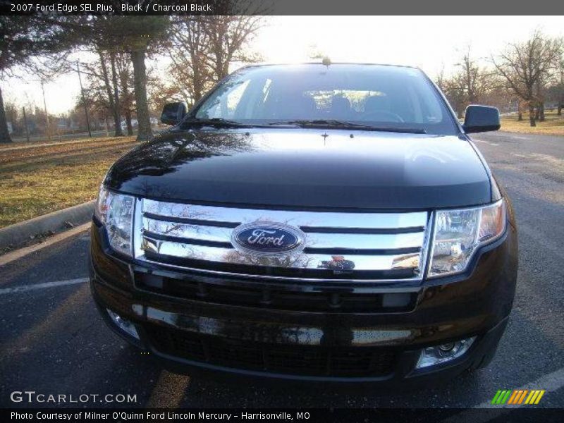 Black / Charcoal Black 2007 Ford Edge SEL Plus