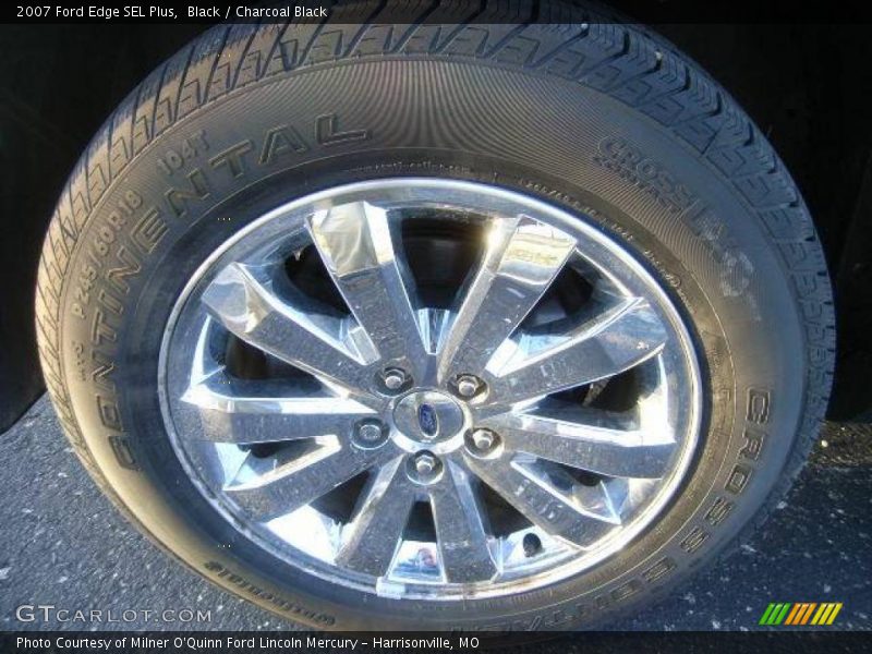 Black / Charcoal Black 2007 Ford Edge SEL Plus