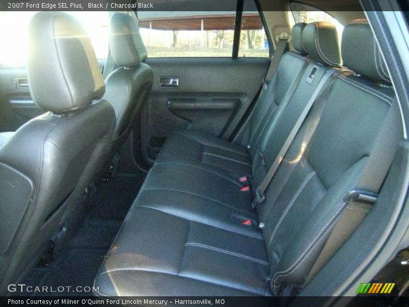Black / Charcoal Black 2007 Ford Edge SEL Plus