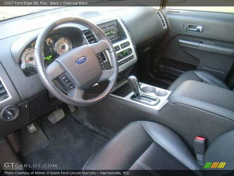 Black / Charcoal Black 2007 Ford Edge SEL Plus