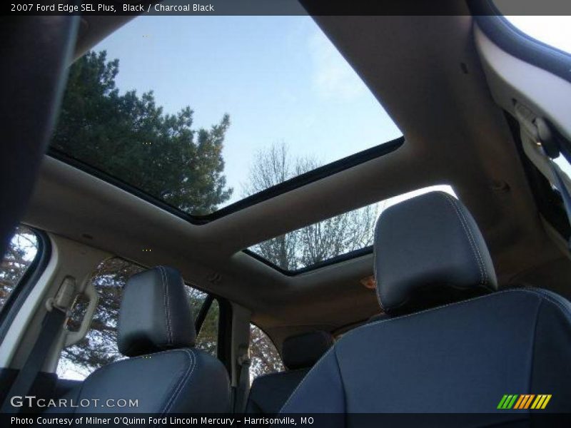 Black / Charcoal Black 2007 Ford Edge SEL Plus