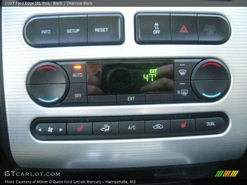 Black / Charcoal Black 2007 Ford Edge SEL Plus