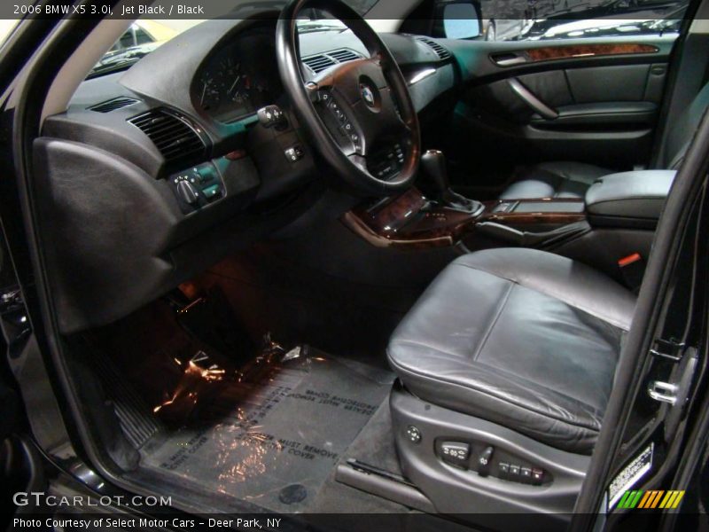 Jet Black / Black 2006 BMW X5 3.0i