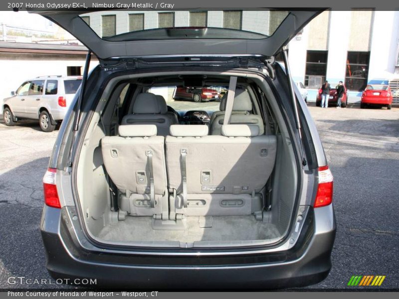 Nimbus Gray Metallic / Gray 2007 Honda Odyssey EX-L