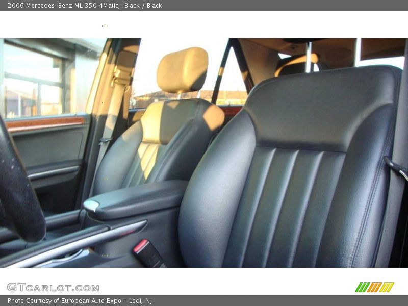 Black / Black 2006 Mercedes-Benz ML 350 4Matic