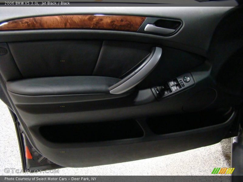 Jet Black / Black 2006 BMW X5 3.0i