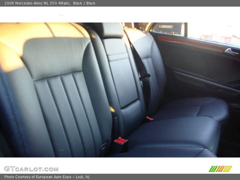 Black / Black 2006 Mercedes-Benz ML 350 4Matic