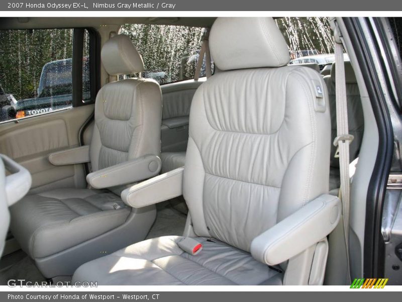 Nimbus Gray Metallic / Gray 2007 Honda Odyssey EX-L