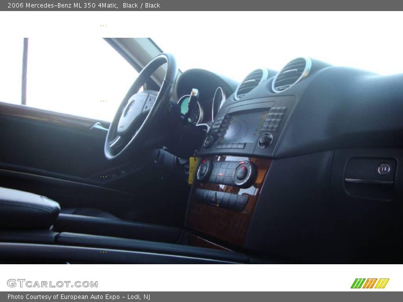 Black / Black 2006 Mercedes-Benz ML 350 4Matic