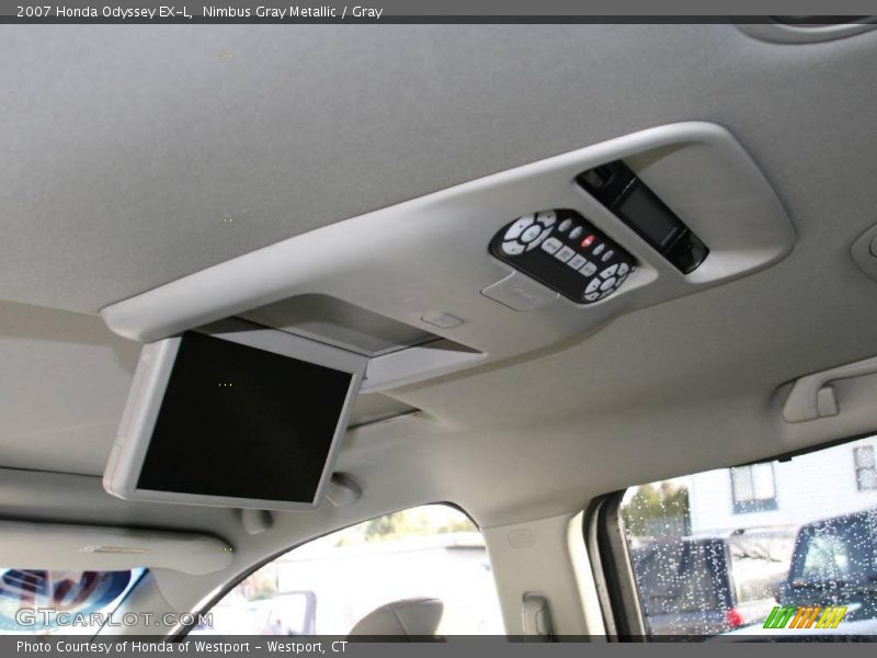 Nimbus Gray Metallic / Gray 2007 Honda Odyssey EX-L