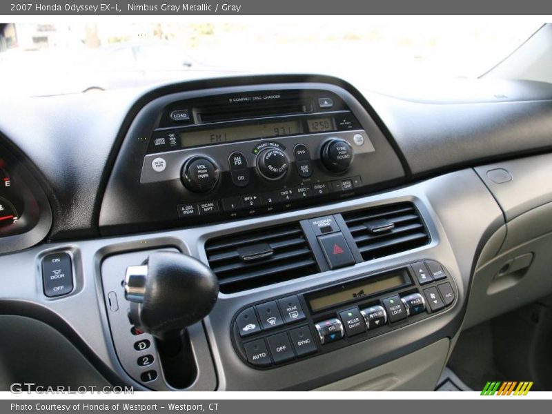 Nimbus Gray Metallic / Gray 2007 Honda Odyssey EX-L