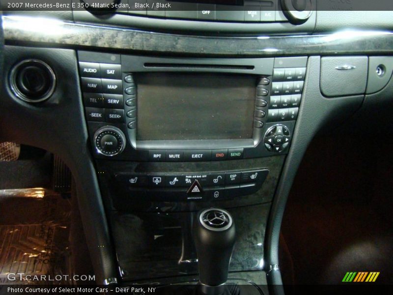Black / Black 2007 Mercedes-Benz E 350 4Matic Sedan