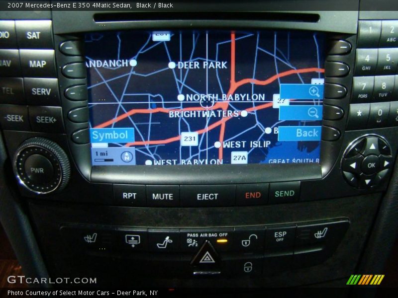Black / Black 2007 Mercedes-Benz E 350 4Matic Sedan
