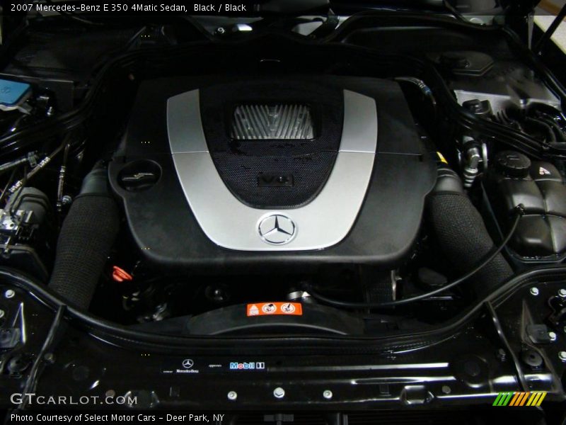 Black / Black 2007 Mercedes-Benz E 350 4Matic Sedan