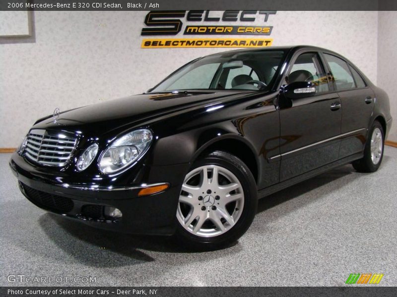 Black / Ash 2006 Mercedes-Benz E 320 CDI Sedan