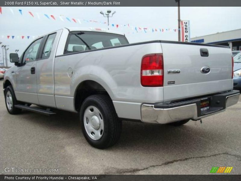 Silver Metallic / Medium/Dark Flint 2008 Ford F150 XL SuperCab