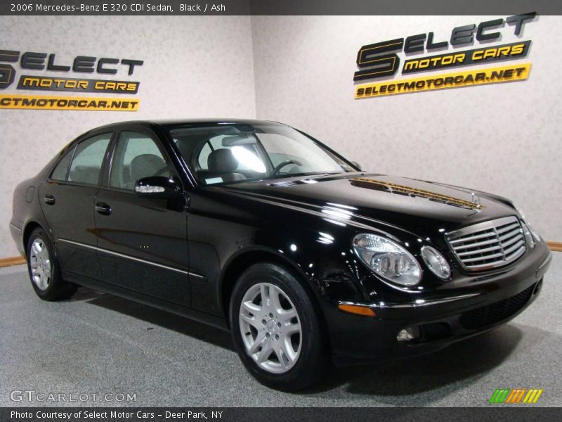 Black / Ash 2006 Mercedes-Benz E 320 CDI Sedan