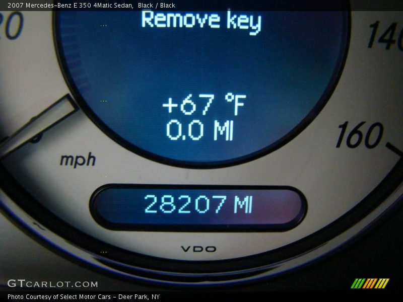 Black / Black 2007 Mercedes-Benz E 350 4Matic Sedan